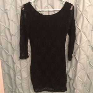Little Black Lace Dress